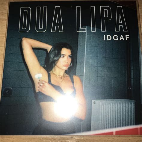 Dua Lipa “idgaf” 12 Remix Warners Brazilian Cd Promo Ebay