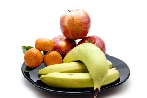 Bananas And Apples And Orange Stock Image Image Of Food Fruit 35278741