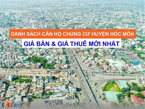 Danh Sách Căn Hộ Chung Cư Huyện Hóc Môn Cập Nhật Mới Nhất Giá Bán