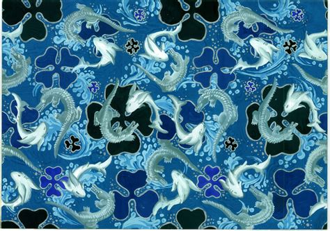 Ketahui Blue Batik Background Viral