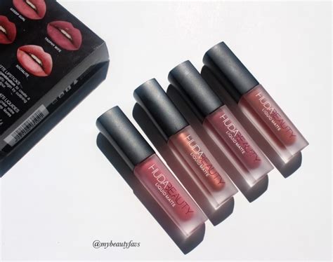Huda Beauty Liquid Matte Minis Pink Edition Review Photos And