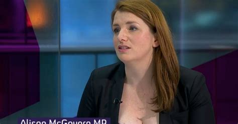 MP Accused Of Flashing Cleavage On Channel 4 News And Distracting