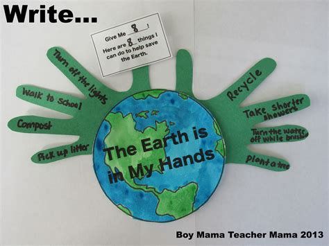 Earth Crafts For Preschool Boy Mama Teacher Mama Earth Day Activity