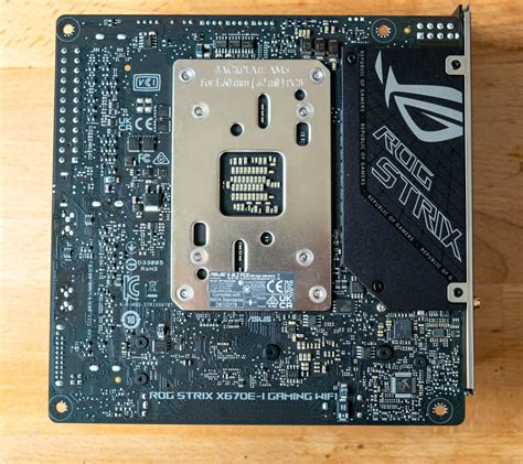 ASUS ROG STRIX X670E I GAMING WIFI Review Einfoldtech