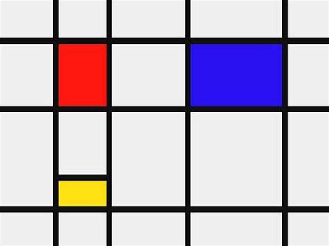 Piet Mondrian Oeuvres By Affiche Blog
