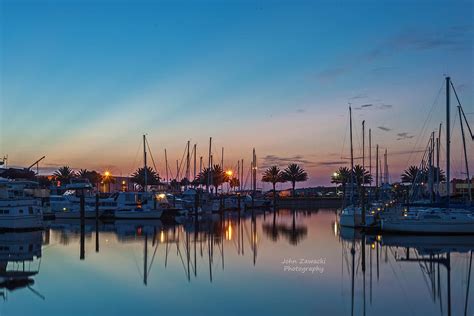 Marina Sunrise Photograph By John Zawacki Fine Art America