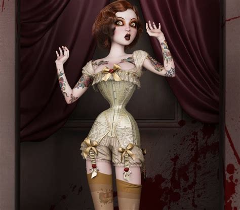 subversive girl twisted dolls the butcher´s bride