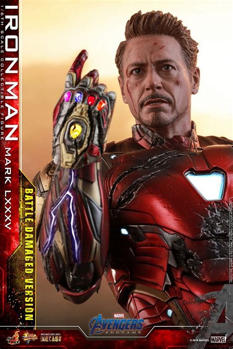 Hot Toys Iron Man Mark Lxxxv 85 Battle Damaged Avengers End Game Mms543d33