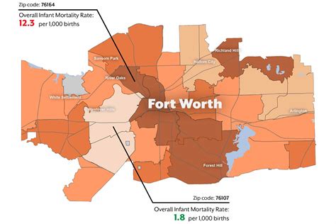 Fort Worth Zip Code Map Photos Cantik
