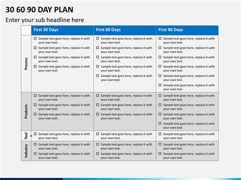 day plan powerpoint template sketchbubble