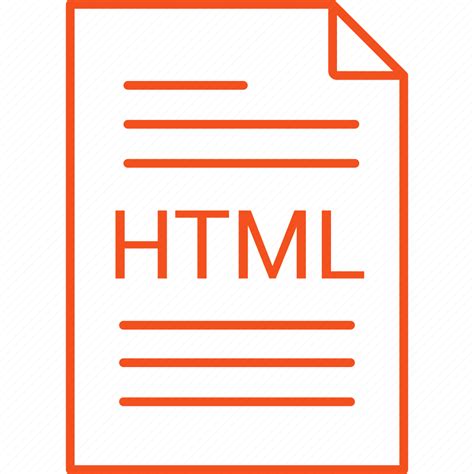 Extension File Html Icon Download On Iconfinder