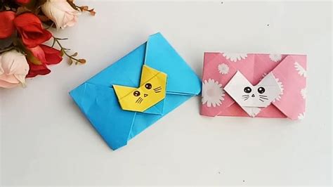 How To Make A Paper Envelopesuper Easy Origami Envelope Tutorial In