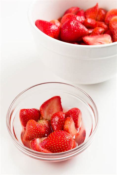 Macerated Strawberries Easy Sugared Strawberries Recipe
