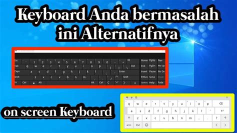 Cara Menampilkan On Screen Keyboard Di Laptop PC YouTube
