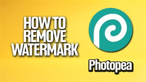 How To Remove Watermark In Photopea Tutorial Youtube