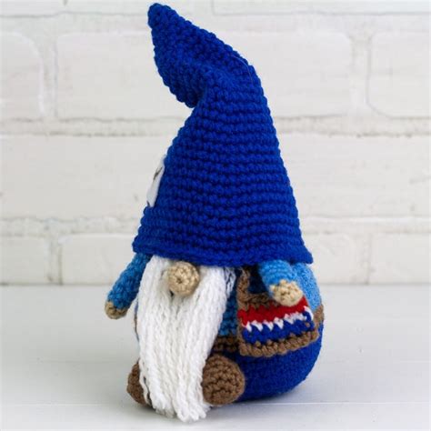 Crochet Mailman Gnome Free Pattern - Winding Road Crochet
