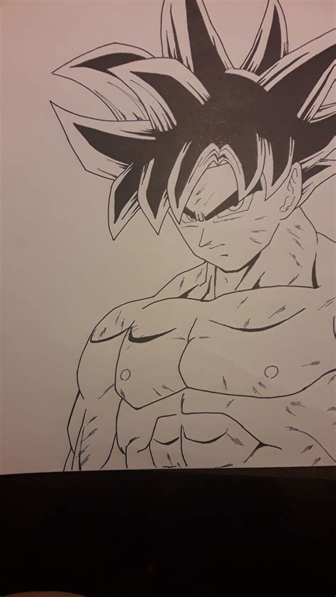 Free Download Imagenes De Goku Ultra Instinto Para Dibujar A Lapiz