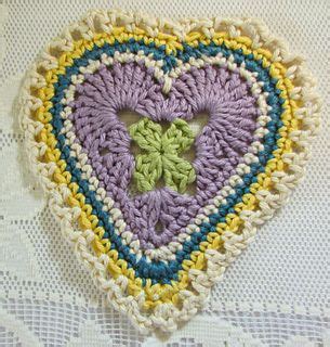 Granny Sweet Heart Pattern By Nancy L Drew Crochet Heart Heart