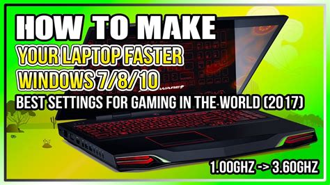 Making windows 10 faster and improve its performance by tweaking some simple settings. How To Make Your Laptop Faster Windows 7/8/10 (BEST ...