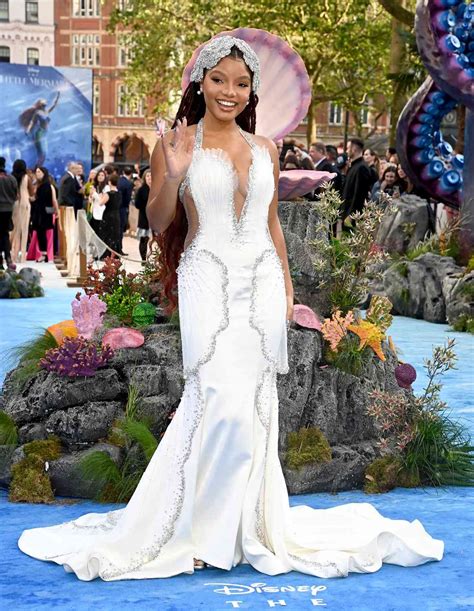 Halle Baileys Best Outfits From The Little Mermaid Press Tour