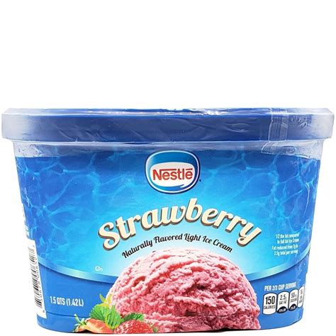 NESTLE ICE CREAM STRAWBERRY 1 42L LOSHUSAN SUPERMARKET Nestlé JAMAICA