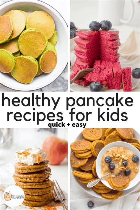 Healthy Pancakes For Kidswith Veggies The Natural Nurturer