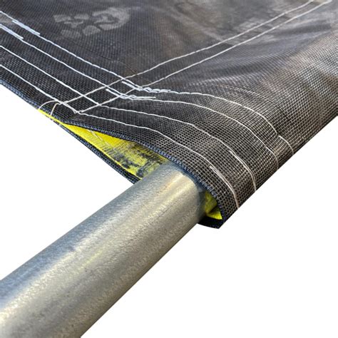 53′ X 102″ Hd Mesh Side Roll Tarp For Open Top Chip Trailers Carter
