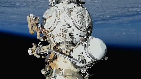 Cosmonauts Deploy Radiator And Complete Spacewalk Space Station