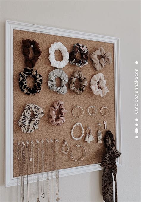 Cute Ways To Organize Scrunchies Cute Bedroom Ideas Cute Bedroom Decor