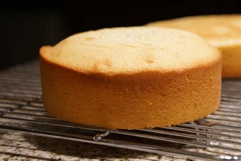 Vanilla Hot Milk Sponge Cake Sugarbear Bakes