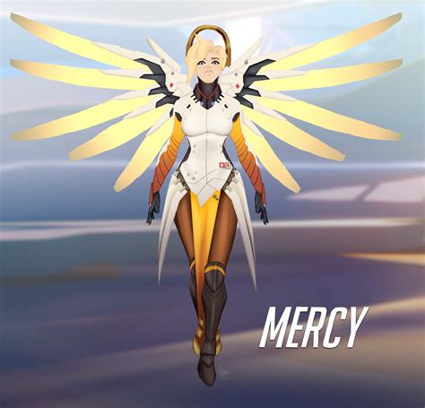 Mercy Overwatch By Jeyrablue On Deviantart