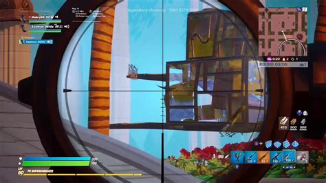 How many 360 no scope headshots can you get? Good Sniper in creative mode "FORTNITE " - YouTube