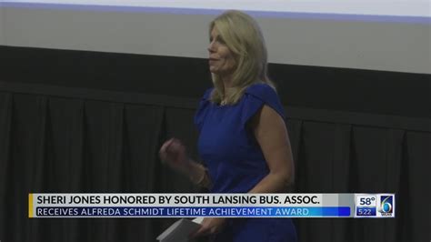 Sheri Jones Honored By South Lansing Business Association Youtube