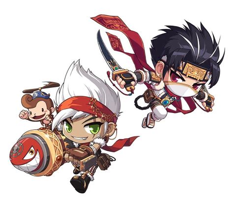 A Collection Of Official Maplestory Artwork Photo Anime Chibi