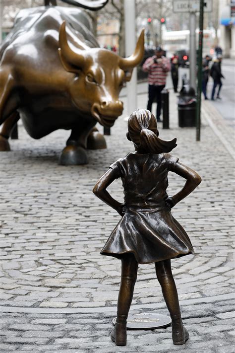 Charging Bull Sculptor Says Fearless Girl Installed Without His