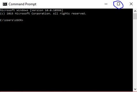 Open Command Prompt Full Screen Mode Versionpb