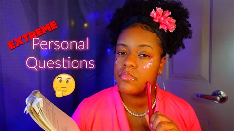 Asmr Asking You Extremely Personal Questions 🖊️🤔😅 Yikes Youtube