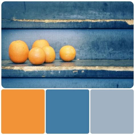 Famous Orange Blue And Grey Color Scheme Ideas