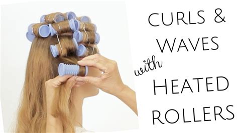 Curling With Hot Rollers Use Your Hair Rollers And Create Corkscrew