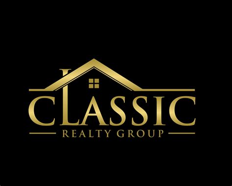 Gold Gradient Logo For Real Estate Company Realestate Logodesign