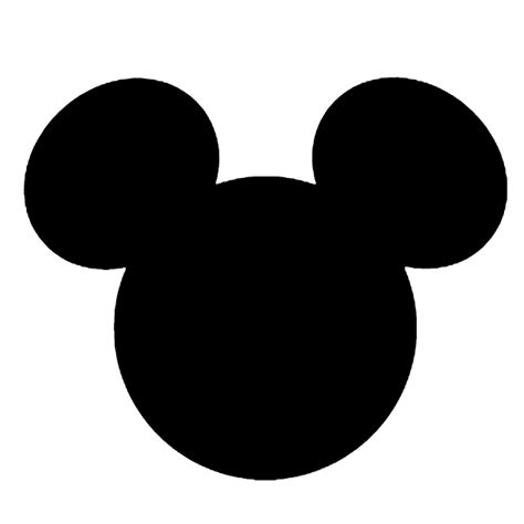 Silueta De Mickey Mouse Para Imprimir Imagenes Para Imprimirdibujos