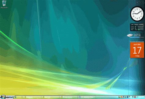 Windows Vista Desktop Getting To Know The Desktop Features And It