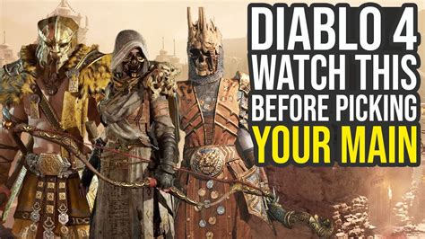 Diablo 4 Class Guide Pick The Best One For You Diablo 4 Best Classes