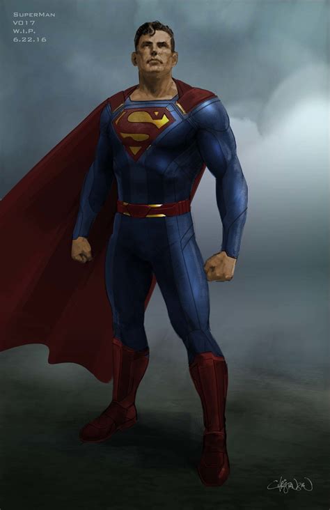 Superman Costume Concept Keith Christensen On Artstation At