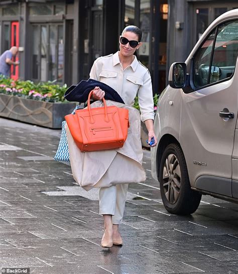 Kirsty Gallacher Shows Off Her Chic Style In A Cream Boilersuit Daily