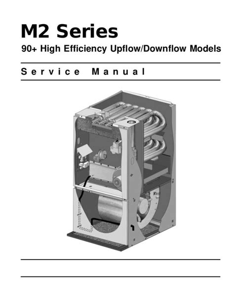Nordyne Furnace Service Manual For Models M2rc080 M2rc100 M2rl080