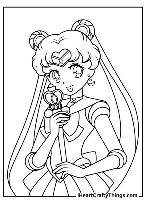 Sailor Moon Coloring Pages 100 Free Printables