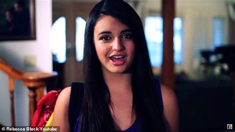 rebecca black 22 reflects on strangers telling her to kill herself for friday daily mail online