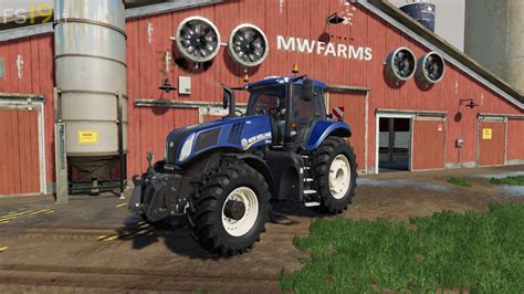 New Holland T8 Series V 1010 Fs19 Mods Farming Simulator 19 Mods