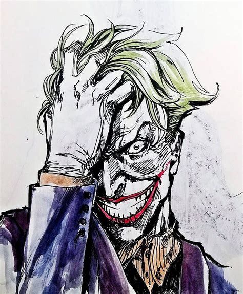 Sketch Joker By Dikeruan Joker Artwork Joker Comic Joker Sketch